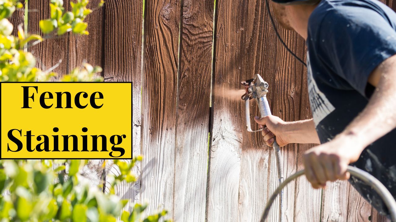 Fence Staining