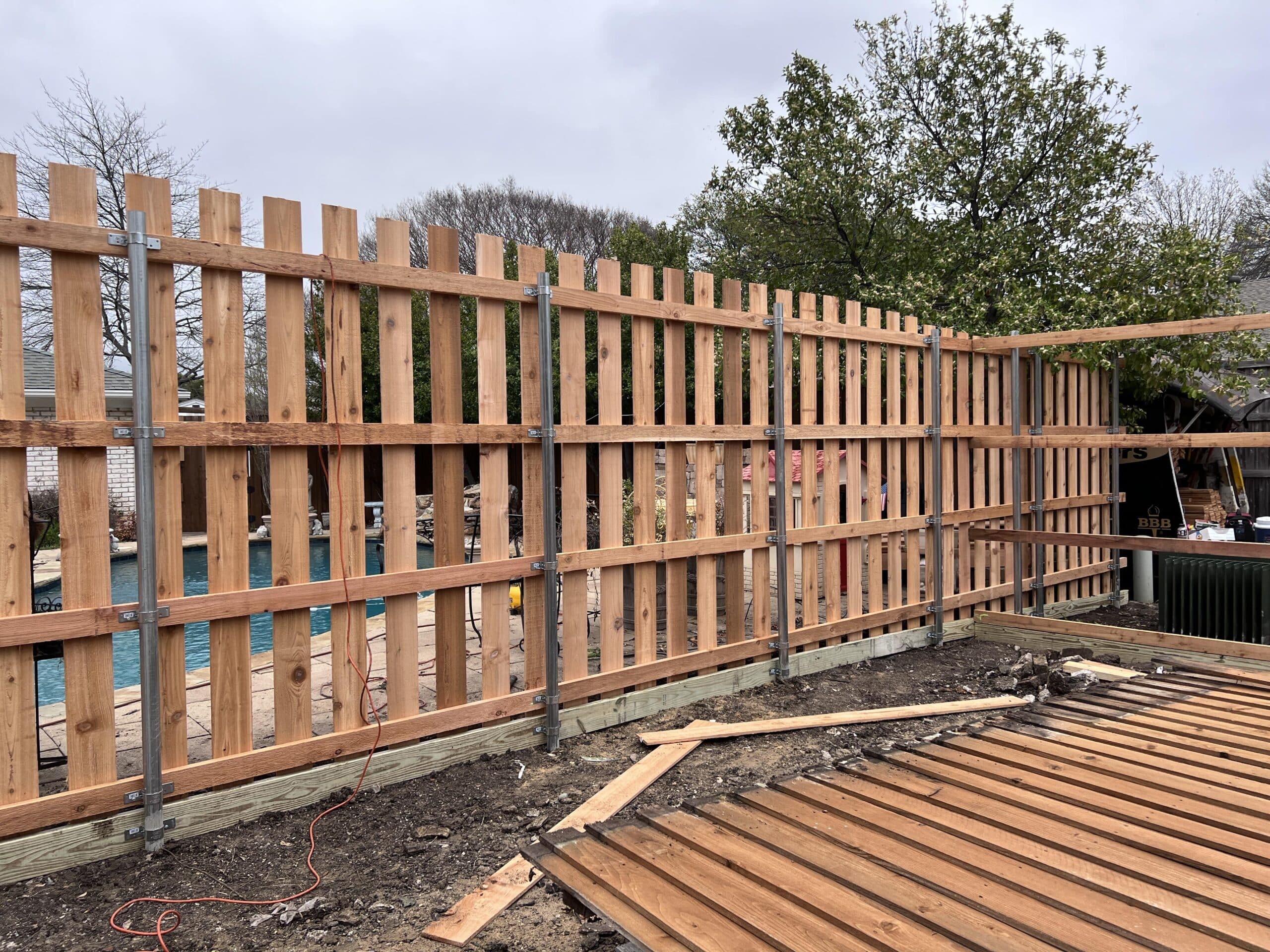 Building a New Wood Fence