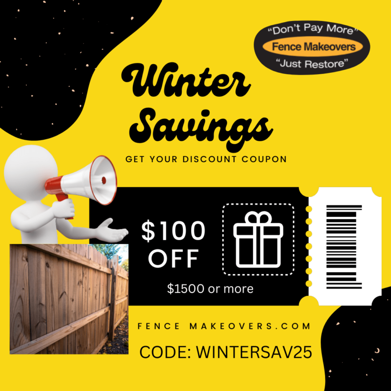 Fence Makeovers Fall Savings 24