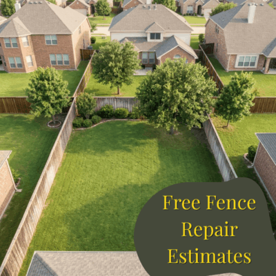 Free Fence Repair In Rockwall TX
