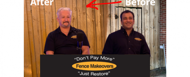 Fence Staining See the Difference