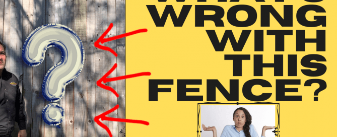 Fence Problem - What's Wrong with This Fence_