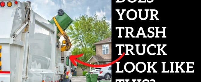 Garbage truck hit my fence