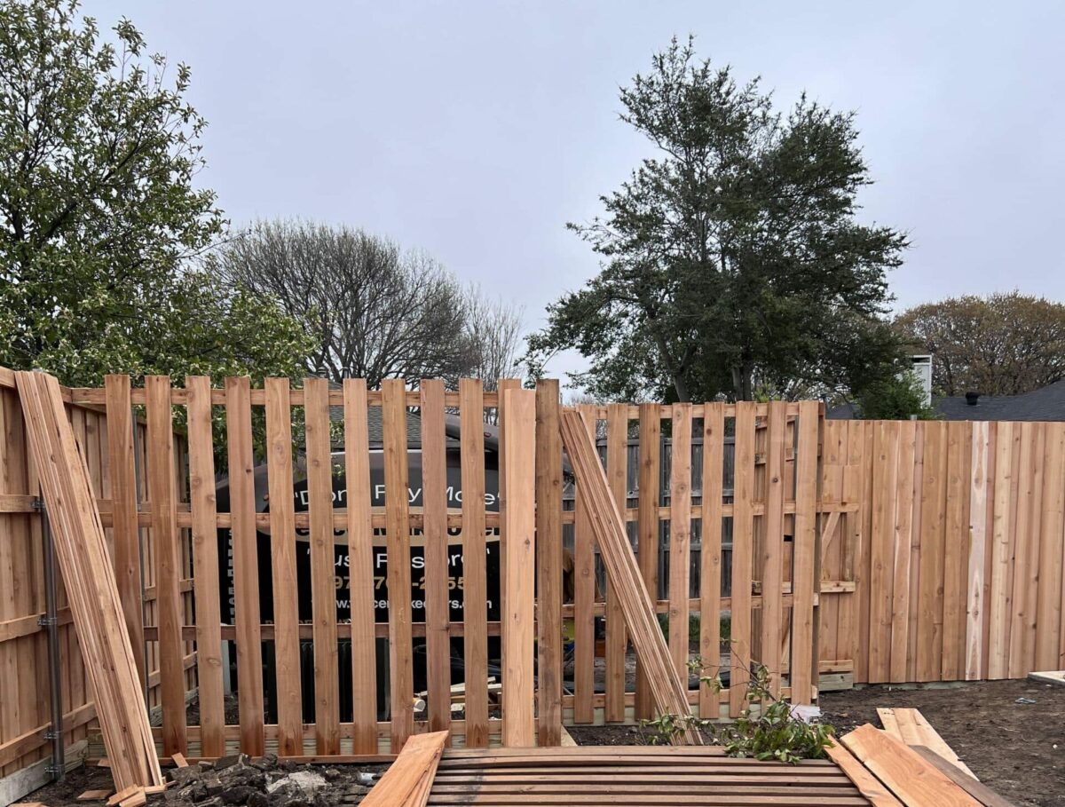 Board on Board Fence • Fence Makeovers 2024