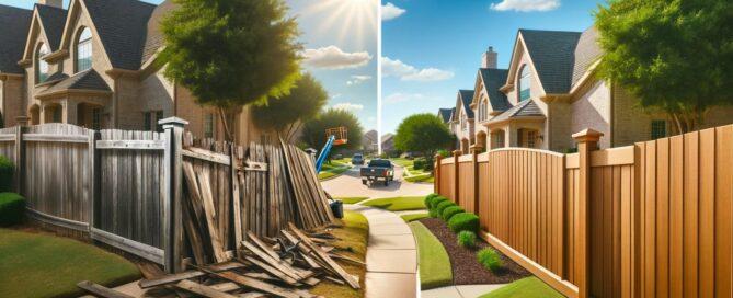 Fence Repairs in McKinney 1