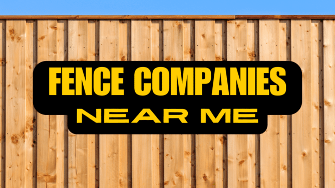 Fence Companies Near Me