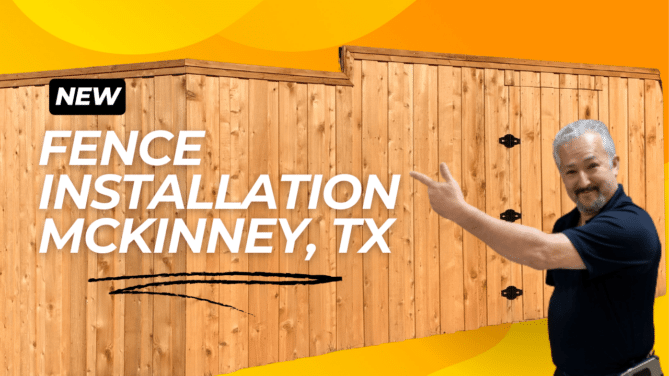 Fence Installation in McKinney, TX