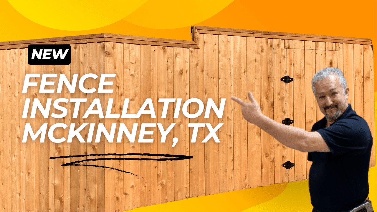 Fence Installation in McKinney, TX