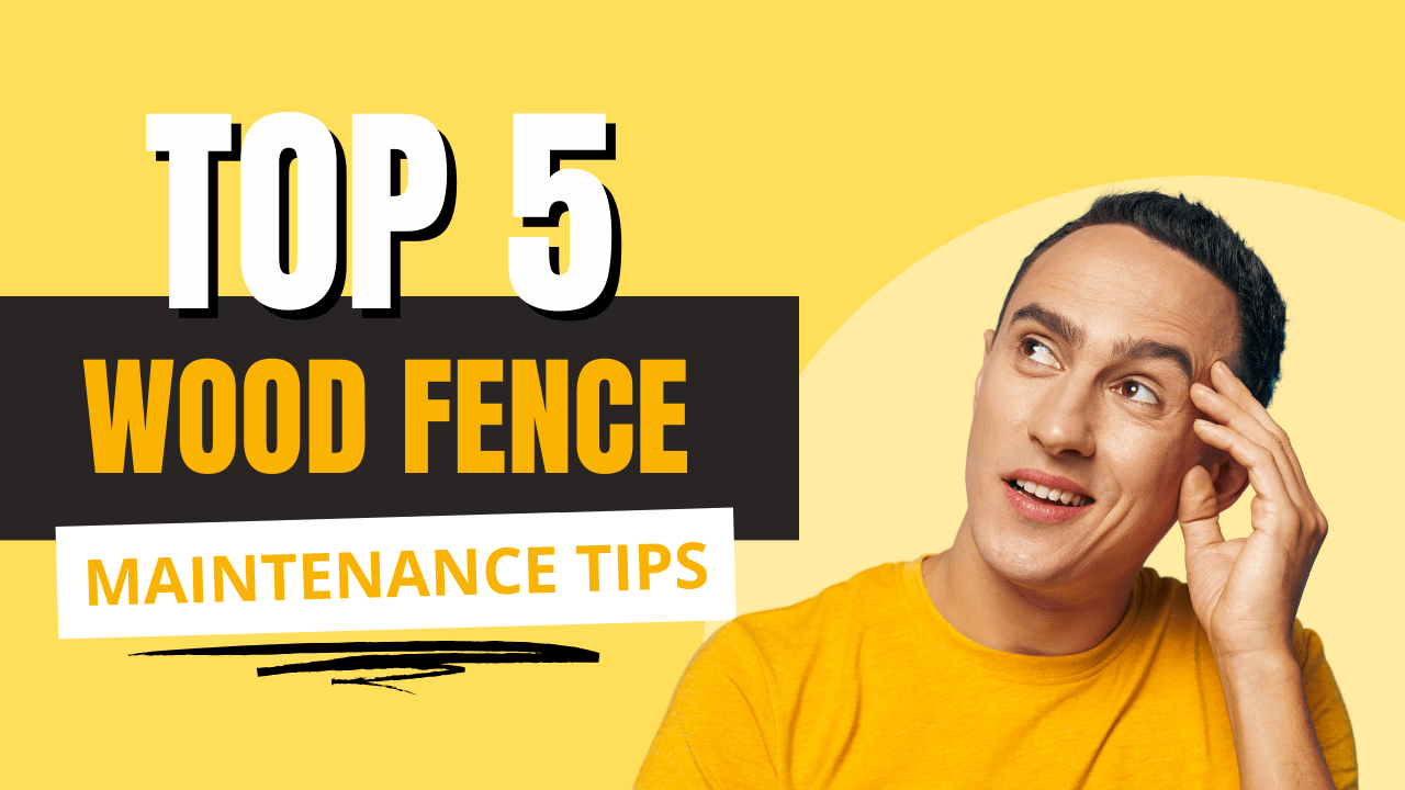Top 5 Wood Fence Maintenance Tips